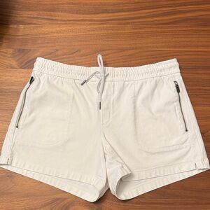 Athleta Women's Cream Athletic Shorts